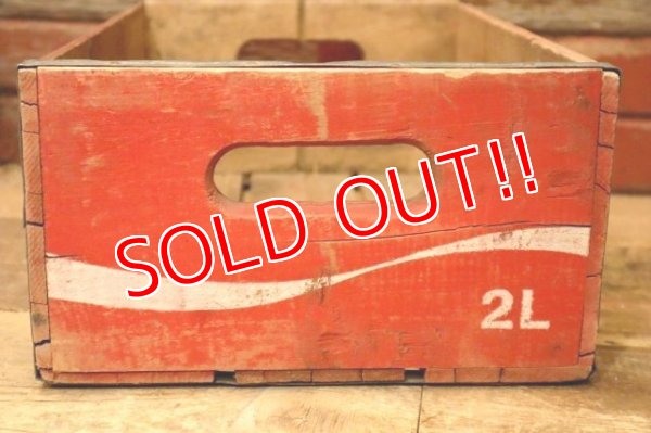 画像7: dp-240301-08 Coca-Cola / 1970's Wood Box