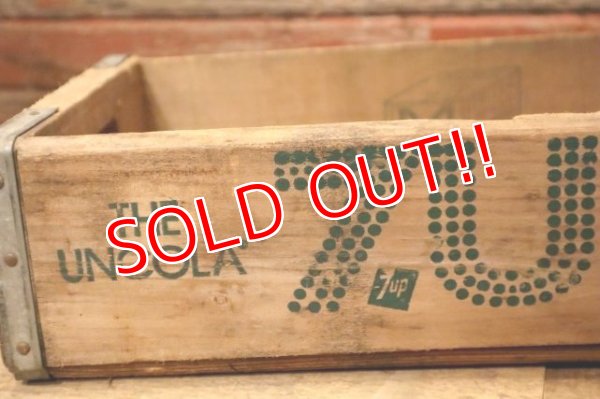 画像4: dp-240321-09 7up / THE UNCOLA 1968-1970 Wood Box