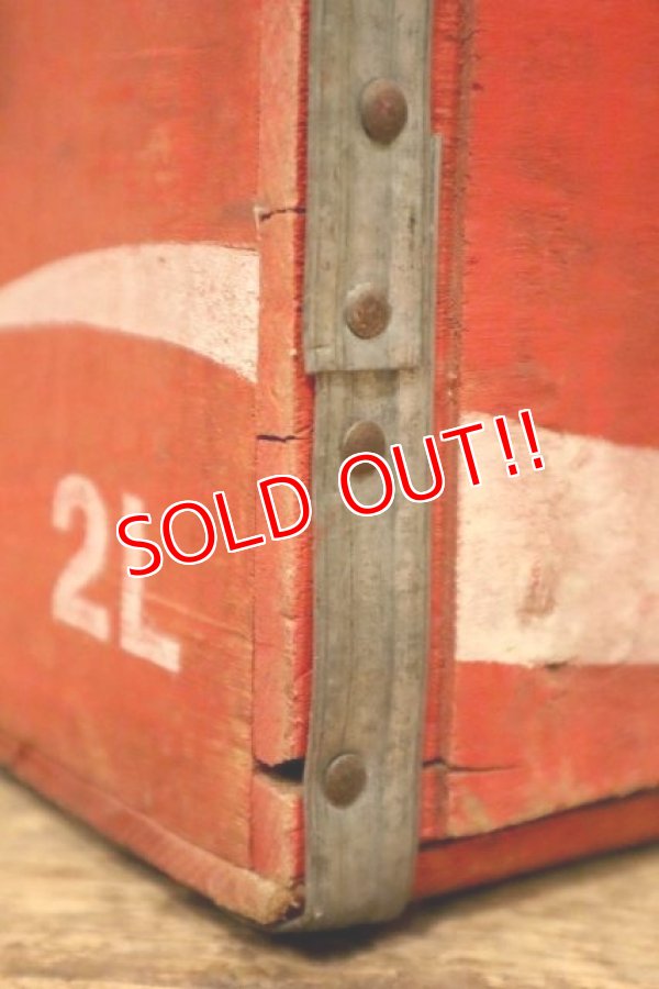 画像11: dp-240301-08 Coca-Cola / 1970's Wood Box