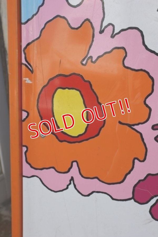 画像21: dp-240301-01 7up × Peter Max / 1970's Huge W-sided Metal Sign