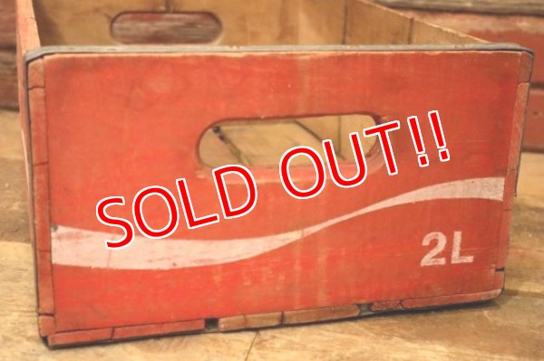 画像6: dp-240301-08 Coca-Cola / 1970's Wood Box