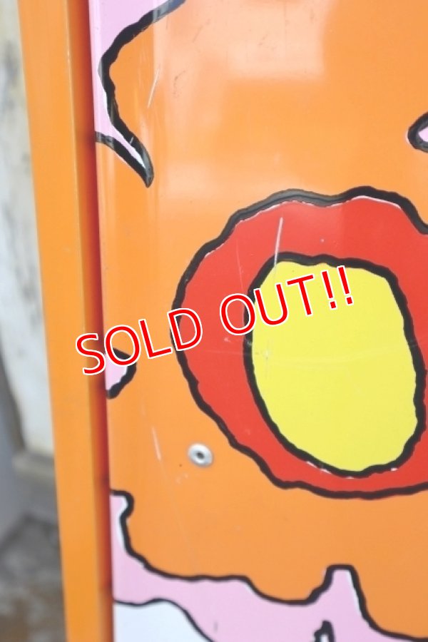 画像9: dp-240301-01 7up × Peter Max / 1970's Huge W-sided Metal Sign