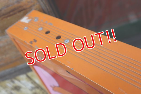 画像29: dp-240301-01 7up × Peter Max / 1970's Huge W-sided Metal Sign