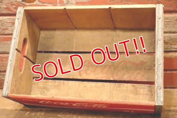 画像8: dp-240301-08 Coca-Cola / 1970's Wood Box