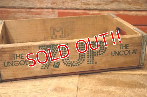 画像3: dp-240321-09 7up / THE UNCOLA 1968-1970 Wood Box