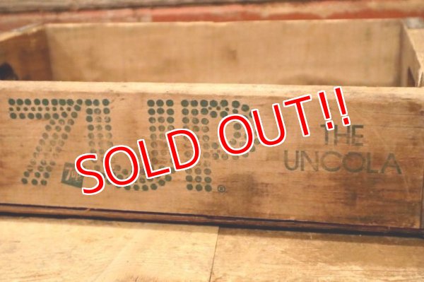 画像2: dp-240321-09 7up / THE UNCOLA 1968-1970 Wood Box