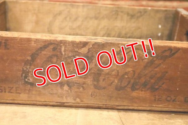 画像4: dp-240321-18 Coca-Cola / 1950's-1970's Wood Box