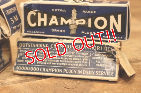 画像3: dp-240207-23 CHAMPION / 1930's-1940's Spark Plugs Set