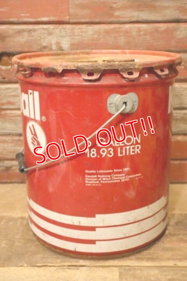 画像5: dp-240301-25 Kendall / 1970's 5 U.S.GALLONS CAN