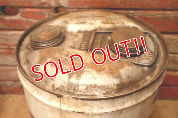 画像8: dp-240301-24 Ford TRACTOR HYDRAULICOIL / 1970's 5 U.S.GALLONS CAN