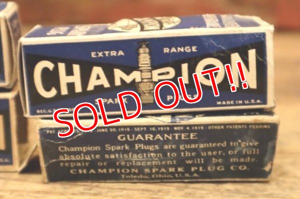 画像5: dp-240207-23 CHAMPION / 1930's-1940's Spark Plugs Set