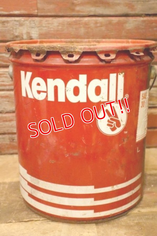 画像1: dp-240301-25 Kendall / 1970's 5 U.S.GALLONS CAN