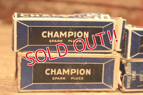 画像8: dp-240207-23 CHAMPION / 1930's-1940's Spark Plugs Set