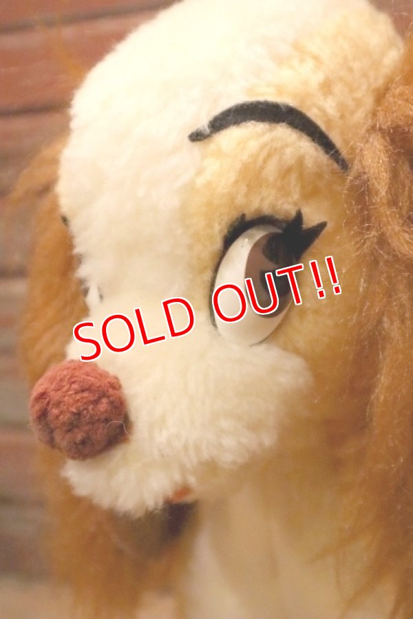 画像13: ct-240214-122 Lady and the Tramp / 1970's Plush Doll Set