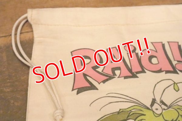 画像8: ct-240301-18 Raid Bug / 1980's Cotton Bag