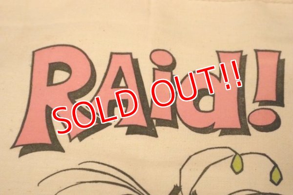 画像2: ct-240301-18 Raid Bug / 1980's Cotton Bag