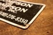 画像4: dp-240207-22 THOMPSON AND THOMPSON FENCE CO., INC. Metal Sign