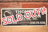 画像: dp-240207-22 THOMPSON AND THOMPSON FENCE CO., INC. Metal Sign