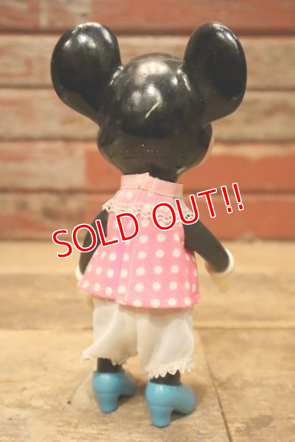 画像7: ct-240214-113 Minnie Mouse / 1970's Rubber Doll
