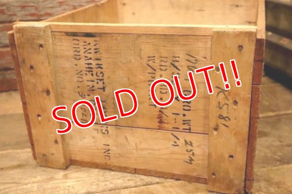 画像7: dp-240321-01 EMPIRE BOLT & NUT CO. / Vintage Wood Box