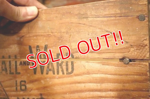 画像5: dp-240321-01 EMPIRE BOLT & NUT CO. / Vintage Wood Box