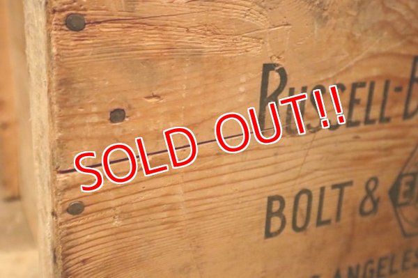 画像3: dp-240321-01 EMPIRE BOLT & NUT CO. / Vintage Wood Box