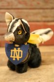 画像1: ct-240311-11 University of Notre Dame / Collegiate 1950's Mascot Doll "Wee STINKER"