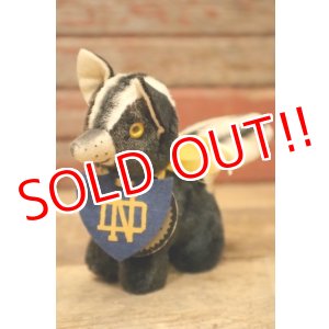 画像: ct-240311-11 University of Notre Dame / Collegiate 1950's Mascot Doll "Wee STINKER"