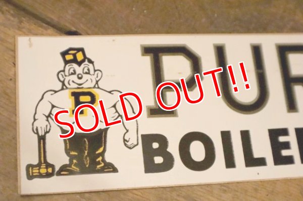 画像2: dp-240311-14 PURDUE BOILERMAKERS 1978 Bumper Sticker