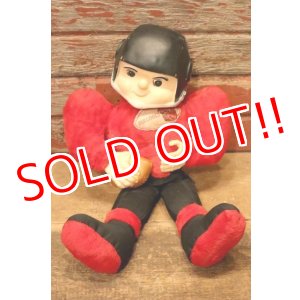 画像: ct-240311-14 Georgia Bulldogs / Columbia Toy 1960's Football Player Rubber Face Doll