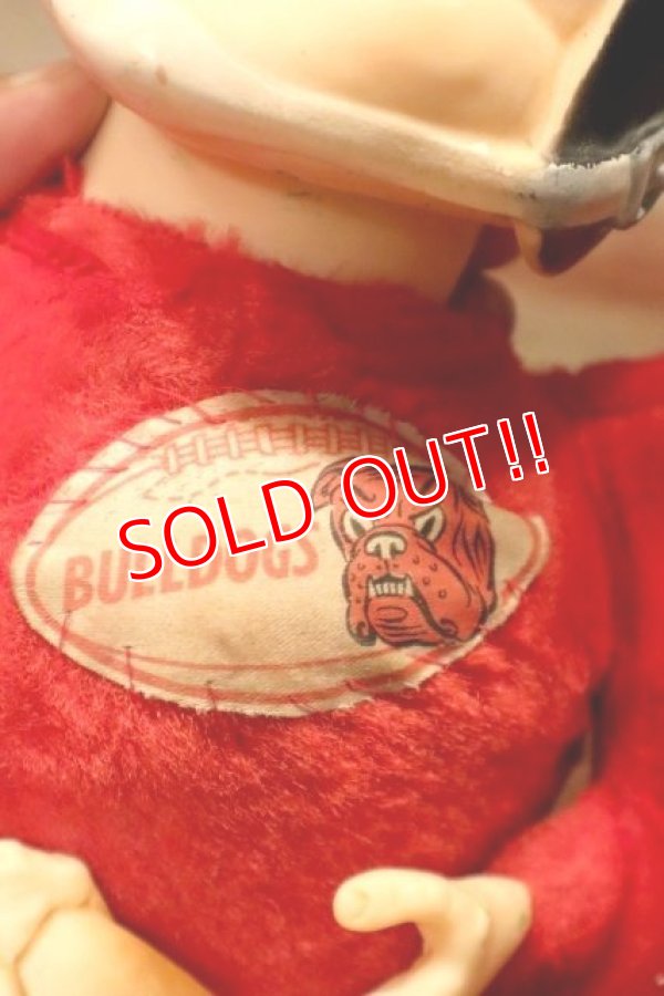 画像3: ct-240311-14 Georgia Bulldogs / Columbia Toy 1960's Football Player Rubber Face Doll