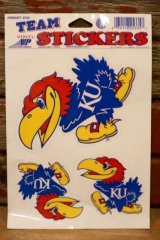 画像: dp-240311-14 The University of Kansas / Jayhawks Stickers