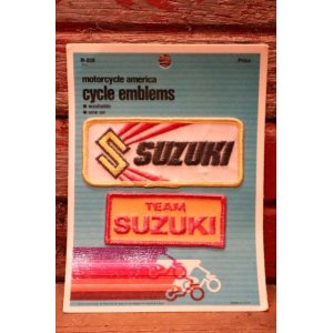 画像: dp-240124-26 SUZUKI Cycle Emblems Patch