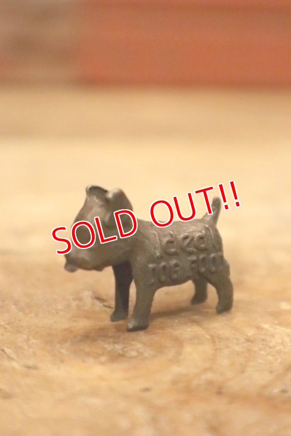 画像1: ct-240311-09 Ideal DOG FOOD / 1940's Metal Figure