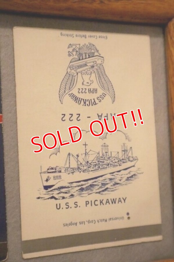 画像5: dp-240311-07 U.S. Military 1940's-1950's Matchbook Cover