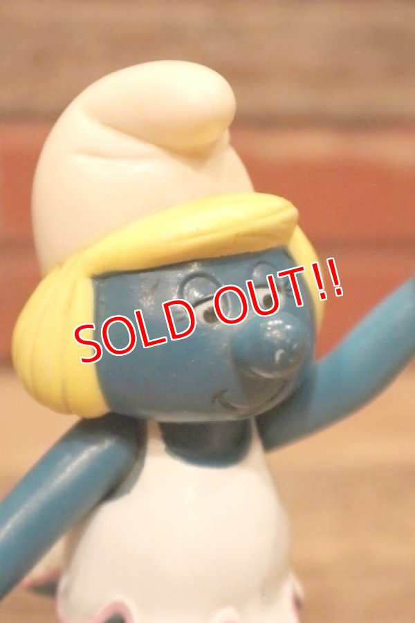 画像2: ct-240214-81 Smurfette / 1980's Hard Rubber Figure