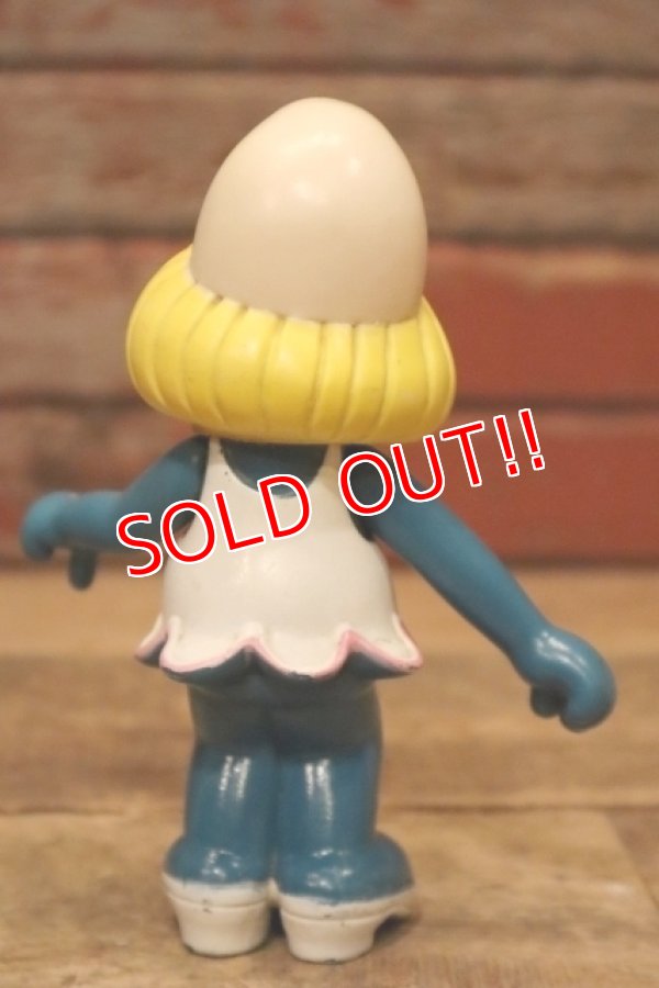 画像5: ct-240214-81 Smurfette / 1980's Hard Rubber Figure