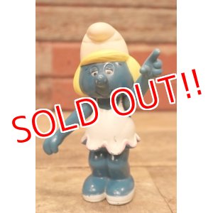 画像: ct-240214-81 Smurfette / 1980's Hard Rubber Figure