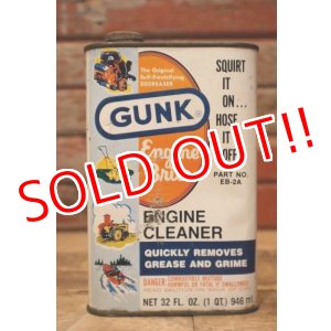 画像: dp-240207-07 GUNK Engine Brite ENGINE CLEANER One Quart Can