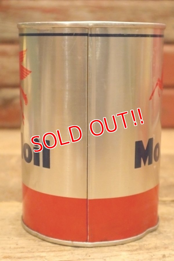 画像5: dp-230901-68 Mobiloil / 1950's-1960's One U.S. Quart Can