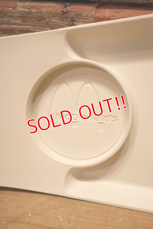 画像2: ct-240418-03 McDonald's / 1970's Plastic Food Tray "Mayor McCheese"