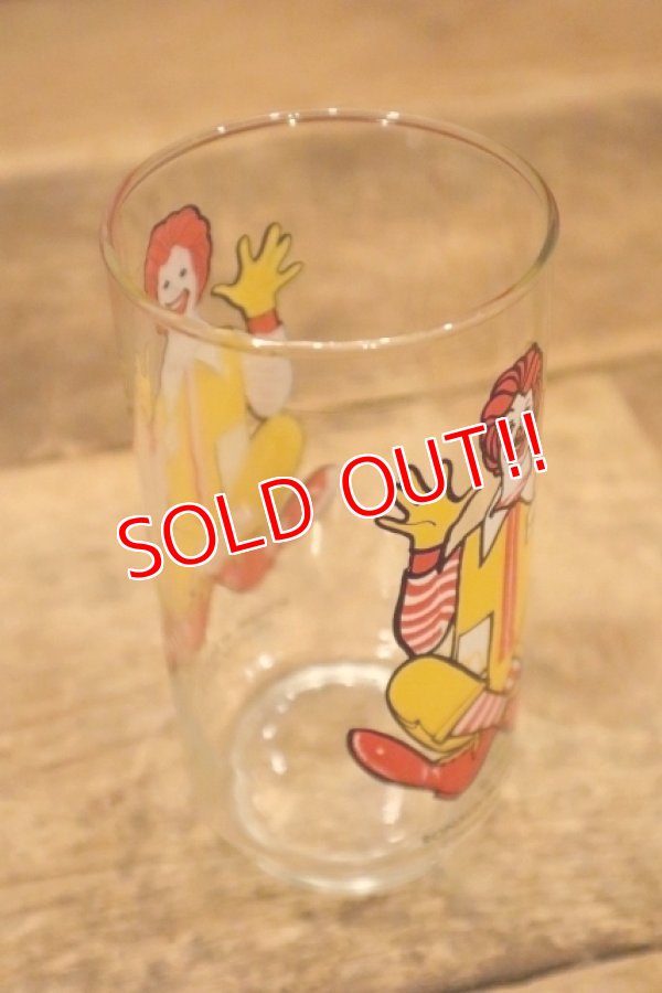 画像5: gs-240207-13 McDonald's / 1970's Collector Series Glass "Ronald McDonald"