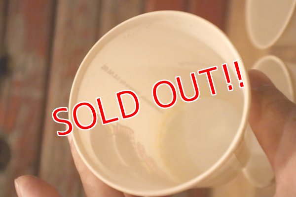 画像6: ct-150401-11 McDonald's / Ronald McDonald 1970's Wax Paper Cups (5個セット)