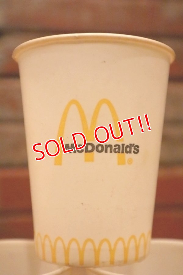 画像3: ct-150401-11 McDonald's / Ronald McDonald 1970's Wax Paper Cups (5個セット)