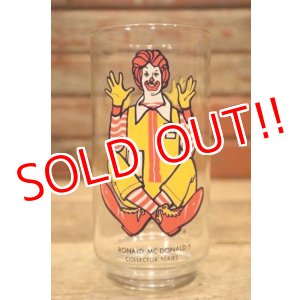 画像: gs-240207-13 McDonald's / 1970's Collector Series Glass "Ronald McDonald"