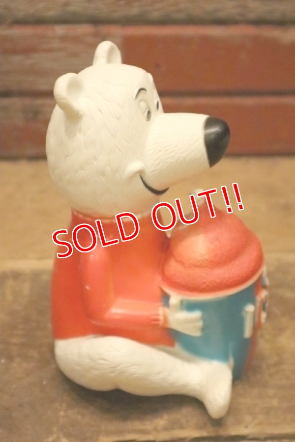 画像6: ct-240418-06 Icee Bear / 1970's Soft Vinyl Coin Bank
