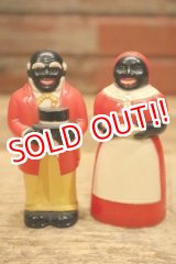 画像: ct-240418-41 Aunt Jemima & Uncle Mose / 1950's Salt and Pepper Shakers