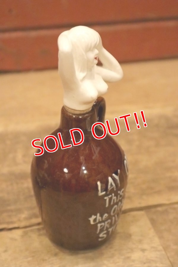 画像5: dp-240418-03 Pin-Up Girl / 1950's-1960's Decanter Bottle