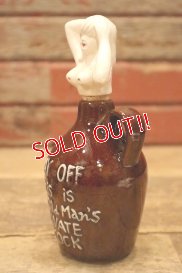 画像4: dp-240418-03 Pin-Up Girl / 1950's-1960's Decanter Bottle