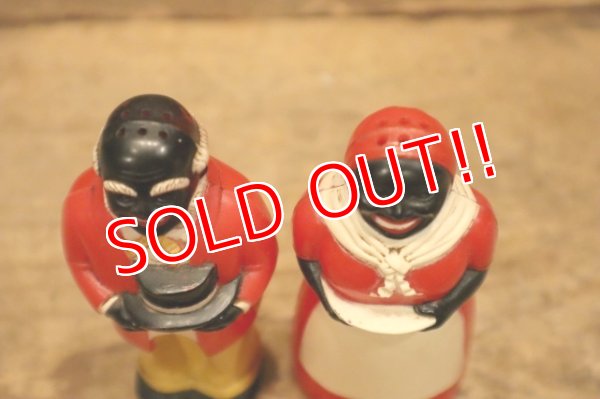 画像6: ct-240418-41 Aunt Jemima & Uncle Mose / 1950's Salt and Pepper Shakers